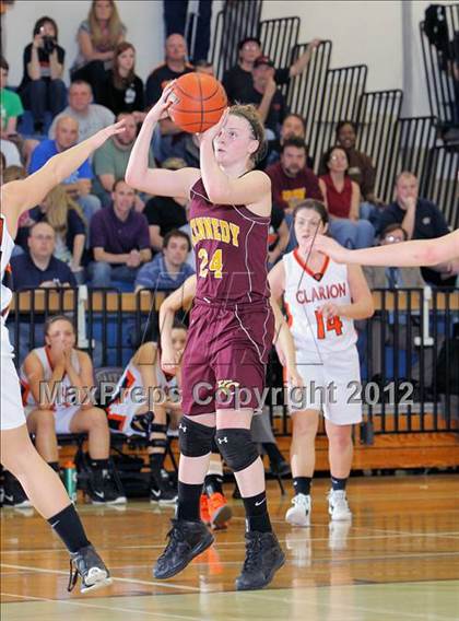 Thumbnail 2 in  Kennedy Catholic vs Clarion Area (PIAA Class A Second Round) photogallery.