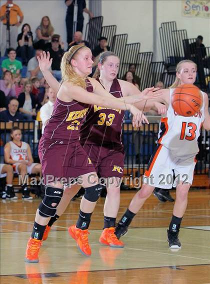 Thumbnail 1 in  Kennedy Catholic vs Clarion Area (PIAA Class A Second Round) photogallery.