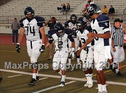 Thumbnail 3 in Village Christian vs. Sierra Canyon photogallery.