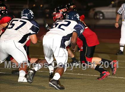 Thumbnail 3 in Village Christian vs. Sierra Canyon photogallery.