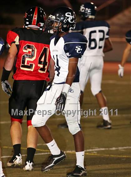 Thumbnail 2 in Village Christian vs. Sierra Canyon photogallery.