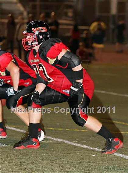 Thumbnail 2 in Village Christian vs. Sierra Canyon photogallery.