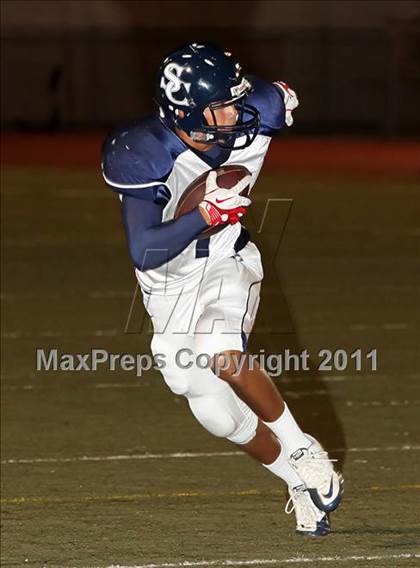 Thumbnail 1 in Village Christian vs. Sierra Canyon photogallery.
