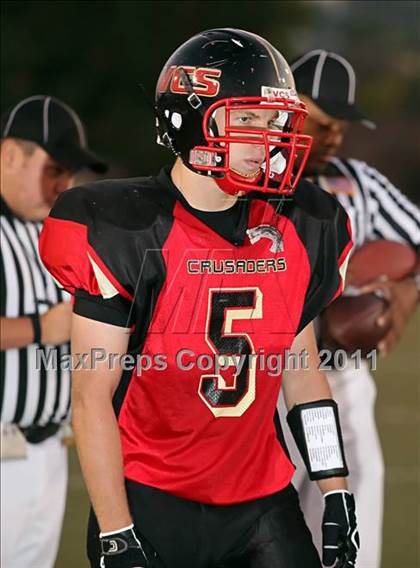 Thumbnail 1 in Village Christian vs. Sierra Canyon photogallery.