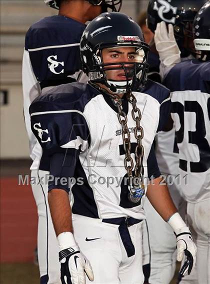 Thumbnail 2 in Village Christian vs. Sierra Canyon photogallery.