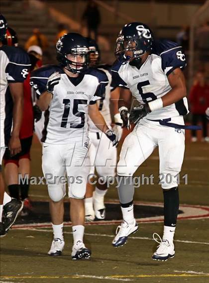 Thumbnail 1 in Village Christian vs. Sierra Canyon photogallery.