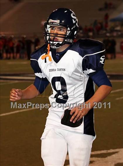 Thumbnail 1 in Village Christian vs. Sierra Canyon photogallery.