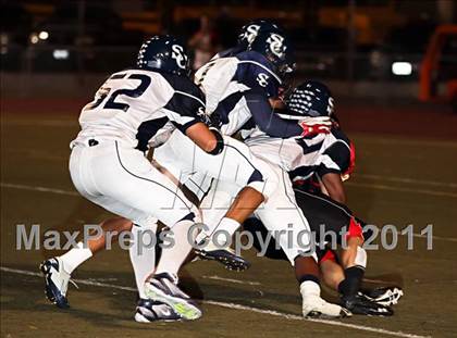 Thumbnail 1 in Village Christian vs. Sierra Canyon photogallery.