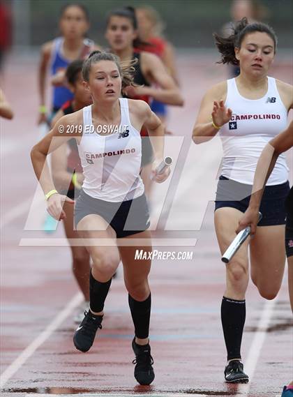 Thumbnail 2 in CIF NCS Meet of Champions (Girls 4x400 Meter Relay) photogallery.