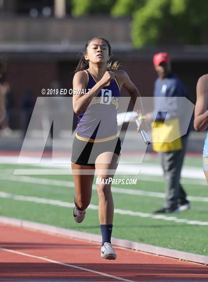 Thumbnail 1 in CIF NCS Meet of Champions (Girls 4x400 Meter Relay) photogallery.