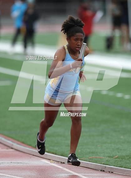 Thumbnail 1 in CIF NCS Meet of Champions (Girls 4x400 Meter Relay) photogallery.