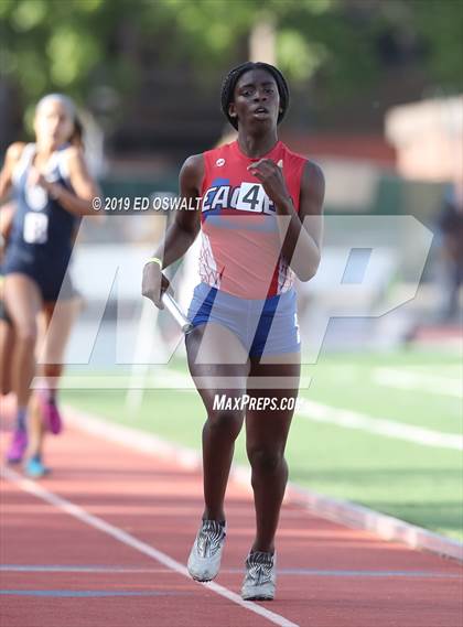 Thumbnail 2 in CIF NCS Meet of Champions (Girls 4x400 Meter Relay) photogallery.