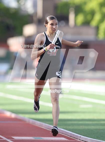 Thumbnail 1 in CIF NCS Meet of Champions (Girls 4x400 Meter Relay) photogallery.