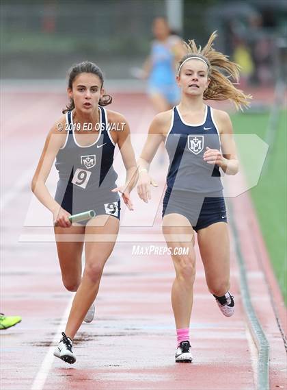 Thumbnail 3 in CIF NCS Meet of Champions (Girls 4x400 Meter Relay) photogallery.