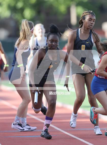 Thumbnail 3 in CIF NCS Meet of Champions (Girls 4x400 Meter Relay) photogallery.