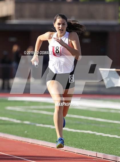 Thumbnail 3 in CIF NCS Meet of Champions (Girls 4x400 Meter Relay) photogallery.