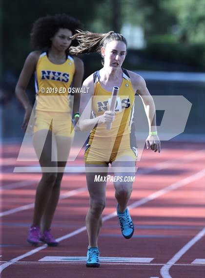 Thumbnail 3 in CIF NCS Meet of Champions (Girls 4x400 Meter Relay) photogallery.
