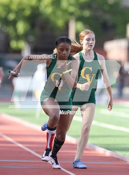 Thumbnail 2 in CIF NCS Meet of Champions (Girls 4x400 Meter Relay) photogallery.