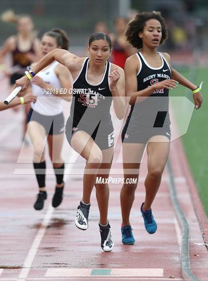 Thumbnail 1 in CIF NCS Meet of Champions (Girls 4x400 Meter Relay) photogallery.