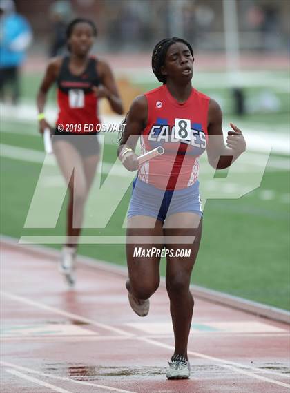 Thumbnail 1 in CIF NCS Meet of Champions (Girls 4x400 Meter Relay) photogallery.