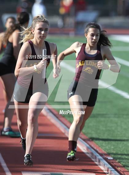 Thumbnail 3 in CIF NCS Meet of Champions (Girls 4x400 Meter Relay) photogallery.
