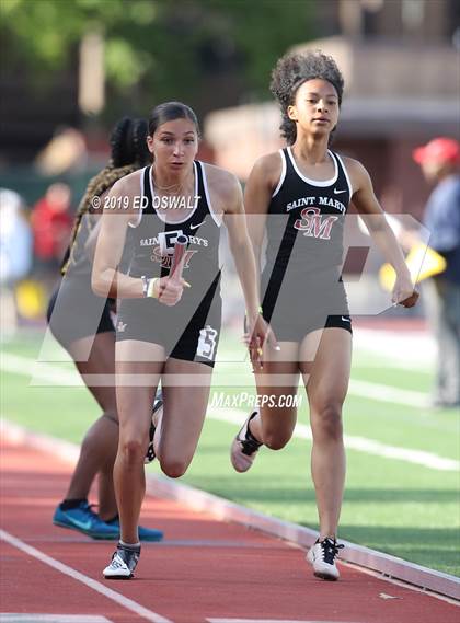 Thumbnail 3 in CIF NCS Meet of Champions (Girls 4x400 Meter Relay) photogallery.