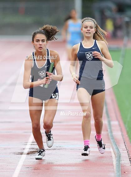 Thumbnail 1 in CIF NCS Meet of Champions (Girls 4x400 Meter Relay) photogallery.