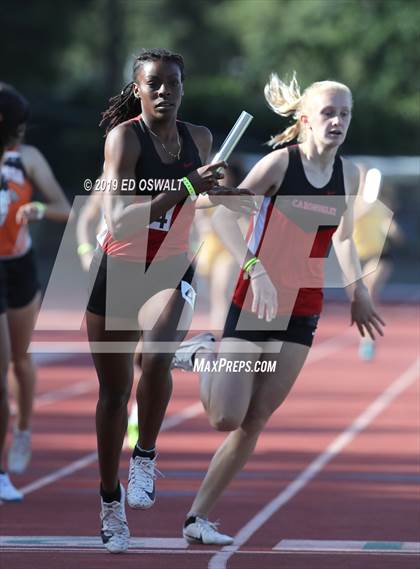 Thumbnail 1 in CIF NCS Meet of Champions (Girls 4x400 Meter Relay) photogallery.