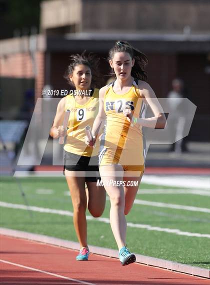 Thumbnail 1 in CIF NCS Meet of Champions (Girls 4x400 Meter Relay) photogallery.