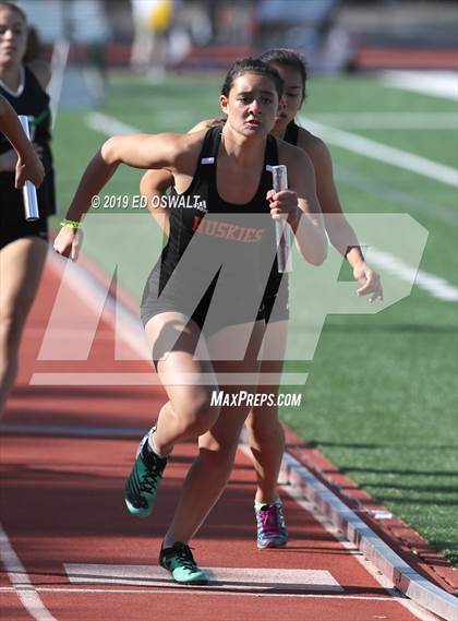 Thumbnail 2 in CIF NCS Meet of Champions (Girls 4x400 Meter Relay) photogallery.