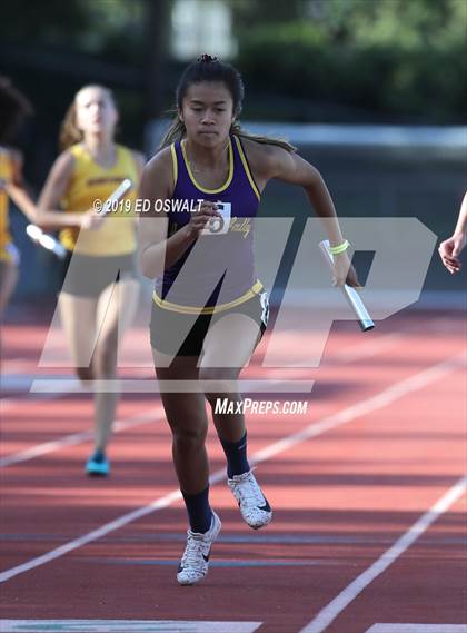 Thumbnail 3 in CIF NCS Meet of Champions (Girls 4x400 Meter Relay) photogallery.