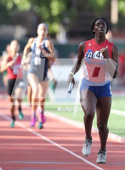 Thumbnail 3 in CIF NCS Meet of Champions (Girls 4x400 Meter Relay) photogallery.