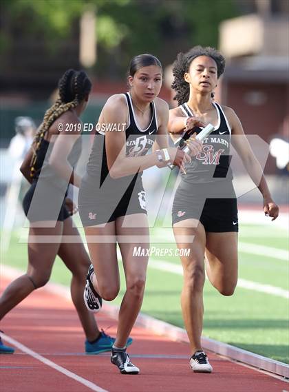 Thumbnail 1 in CIF NCS Meet of Champions (Girls 4x400 Meter Relay) photogallery.