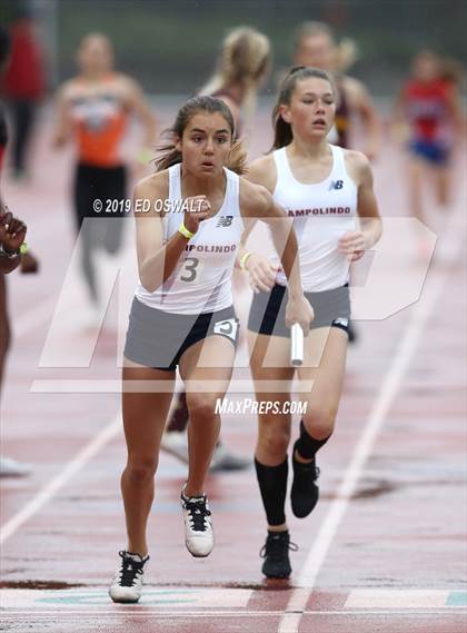 Thumbnail 3 in CIF NCS Meet of Champions (Girls 4x400 Meter Relay) photogallery.
