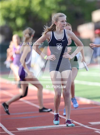 Thumbnail 2 in CIF NCS Meet of Champions (Girls 4x400 Meter Relay) photogallery.