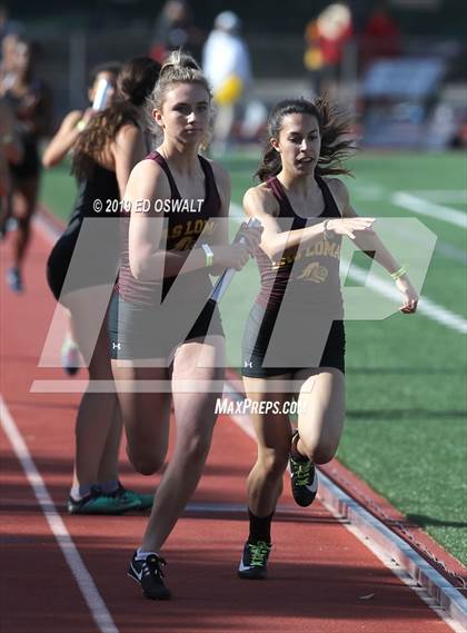 Thumbnail 2 in CIF NCS Meet of Champions (Girls 4x400 Meter Relay) photogallery.