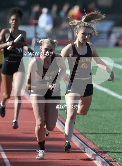 Thumbnail 2 in CIF NCS Meet of Champions (Girls 4x400 Meter Relay) photogallery.