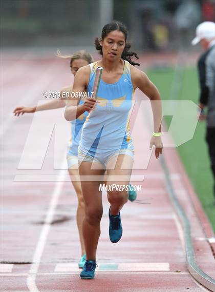 Thumbnail 3 in CIF NCS Meet of Champions (Girls 4x400 Meter Relay) photogallery.