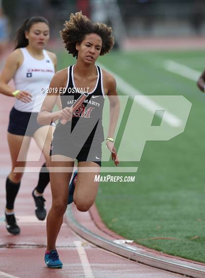 Thumbnail 3 in CIF NCS Meet of Champions (Girls 4x400 Meter Relay) photogallery.