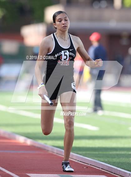 Thumbnail 2 in CIF NCS Meet of Champions (Girls 4x400 Meter Relay) photogallery.