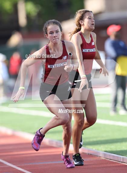 Thumbnail 1 in CIF NCS Meet of Champions (Girls 4x400 Meter Relay) photogallery.