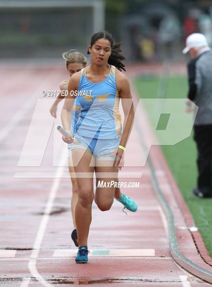 Thumbnail 2 in CIF NCS Meet of Champions (Girls 4x400 Meter Relay) photogallery.