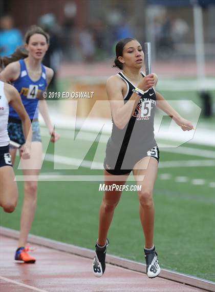 Thumbnail 3 in CIF NCS Meet of Champions (Girls 4x400 Meter Relay) photogallery.