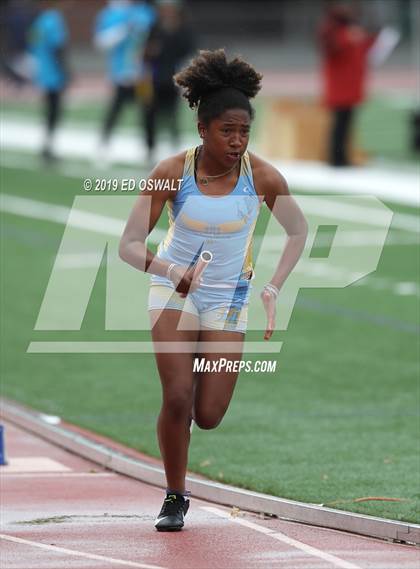 Thumbnail 3 in CIF NCS Meet of Champions (Girls 4x400 Meter Relay) photogallery.