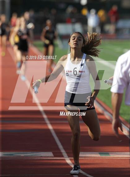 Thumbnail 2 in CIF NCS Meet of Champions (Girls 4x400 Meter Relay) photogallery.
