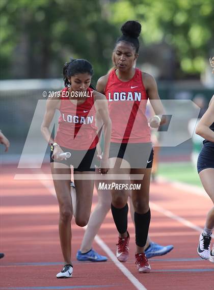 Thumbnail 1 in CIF NCS Meet of Champions (Girls 4x400 Meter Relay) photogallery.
