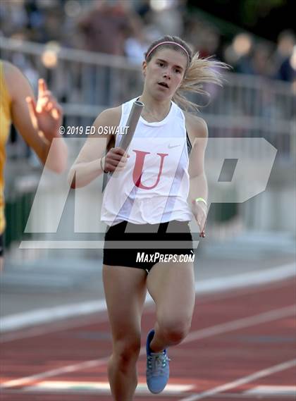 Thumbnail 3 in CIF NCS Meet of Champions (Girls 4x400 Meter Relay) photogallery.
