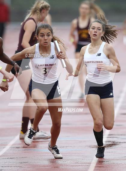 Thumbnail 1 in CIF NCS Meet of Champions (Girls 4x400 Meter Relay) photogallery.