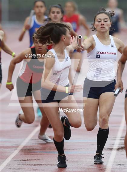 Thumbnail 3 in CIF NCS Meet of Champions (Girls 4x400 Meter Relay) photogallery.