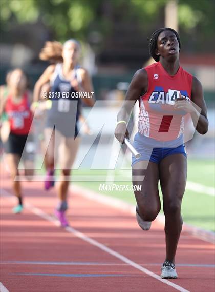 Thumbnail 1 in CIF NCS Meet of Champions (Girls 4x400 Meter Relay) photogallery.